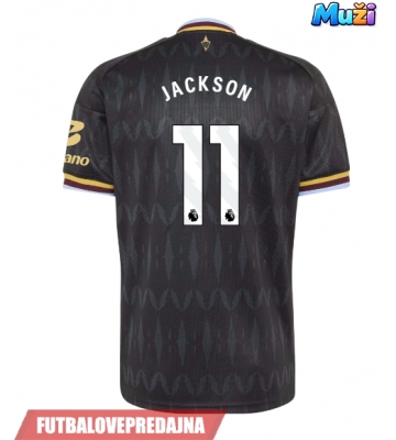 Lacne Muži Futbalové dres Aston Villa Nicolas Jackson #11 2026-27 Krátky Rukáv - Preč